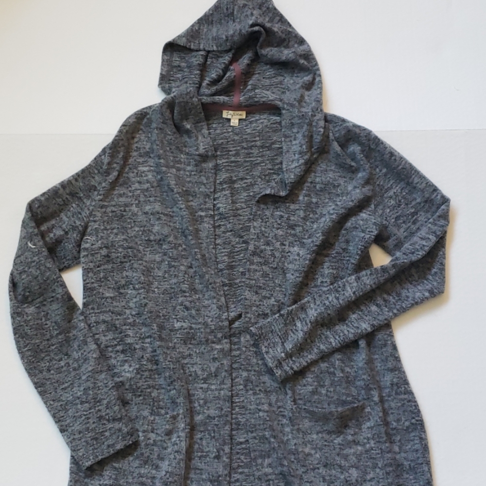 Soft Fuzzy Open Front Cardigan